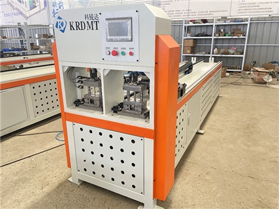徐州金虹钢铁购买双工位方管冲切机 