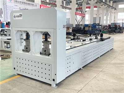 浙江三好电梯购买全自动扁铁冲孔机 