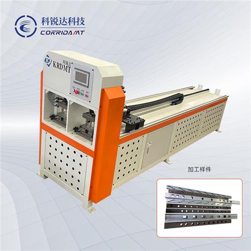 双工位方管冲切机